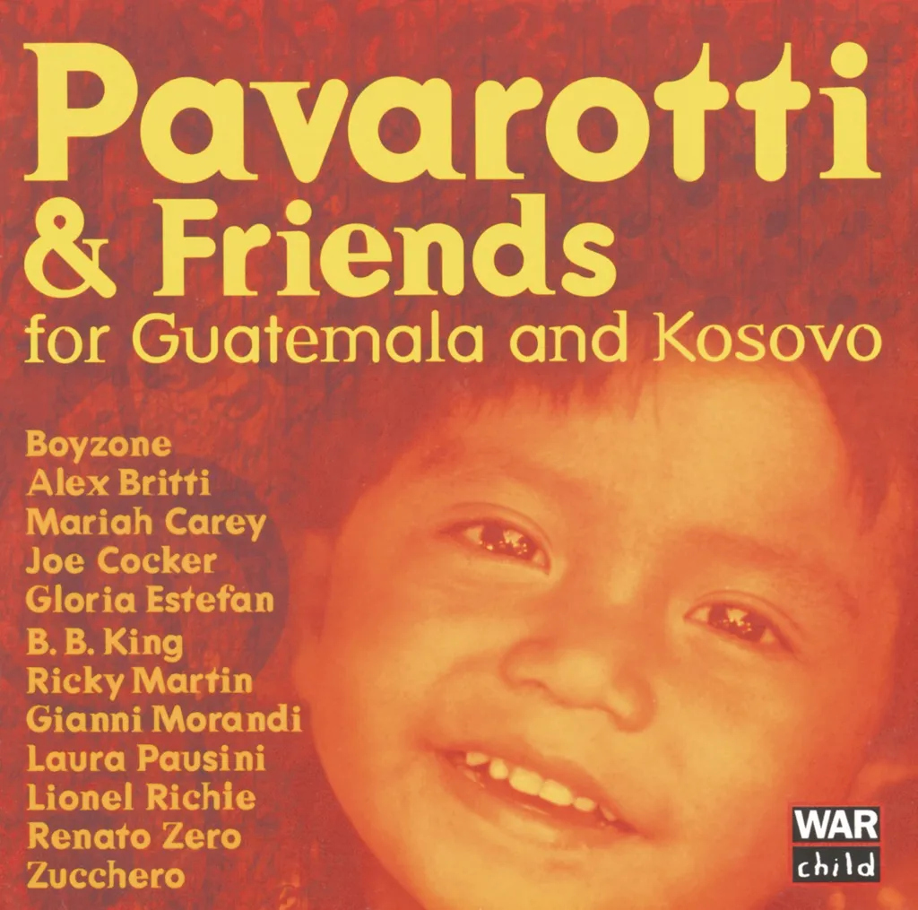 FOR GUATEMALA & KOSOVO by Luciano Pavarotti cover