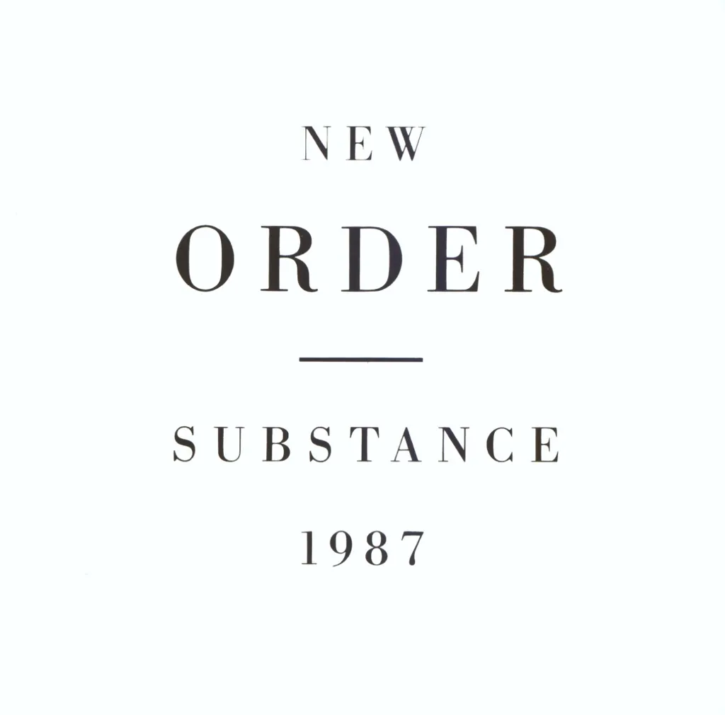 Substance by New Order cover