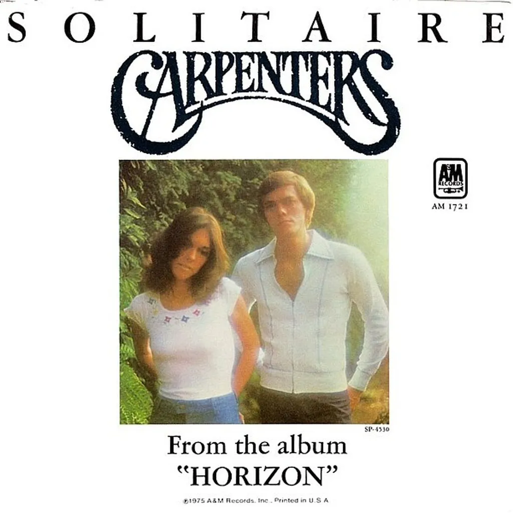 Solitaire by The Carpenters cover