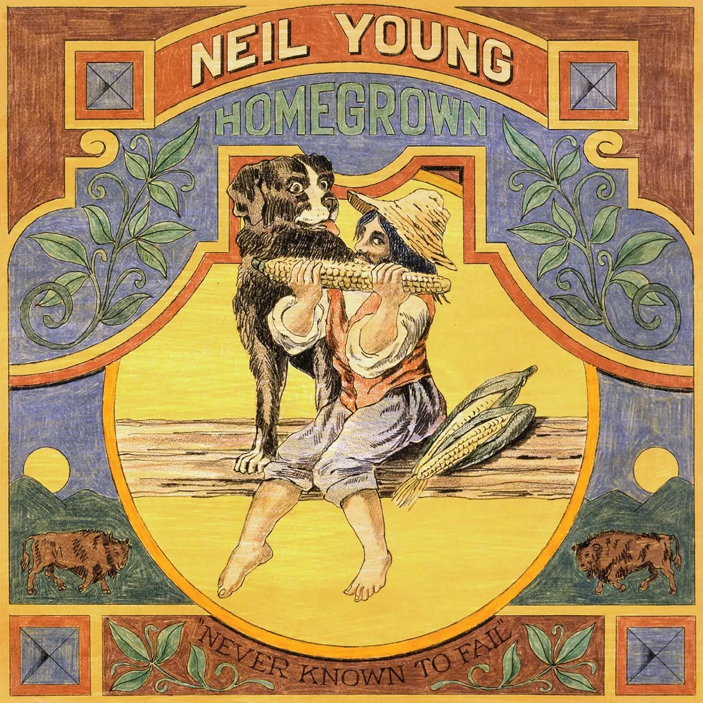 Homegrown by Neil Young cover