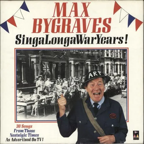SingaLongaWarYears! by Max Bygraves cover