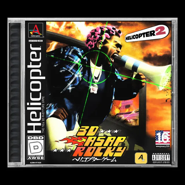 Helicopter$ by A$AP Rocky cover