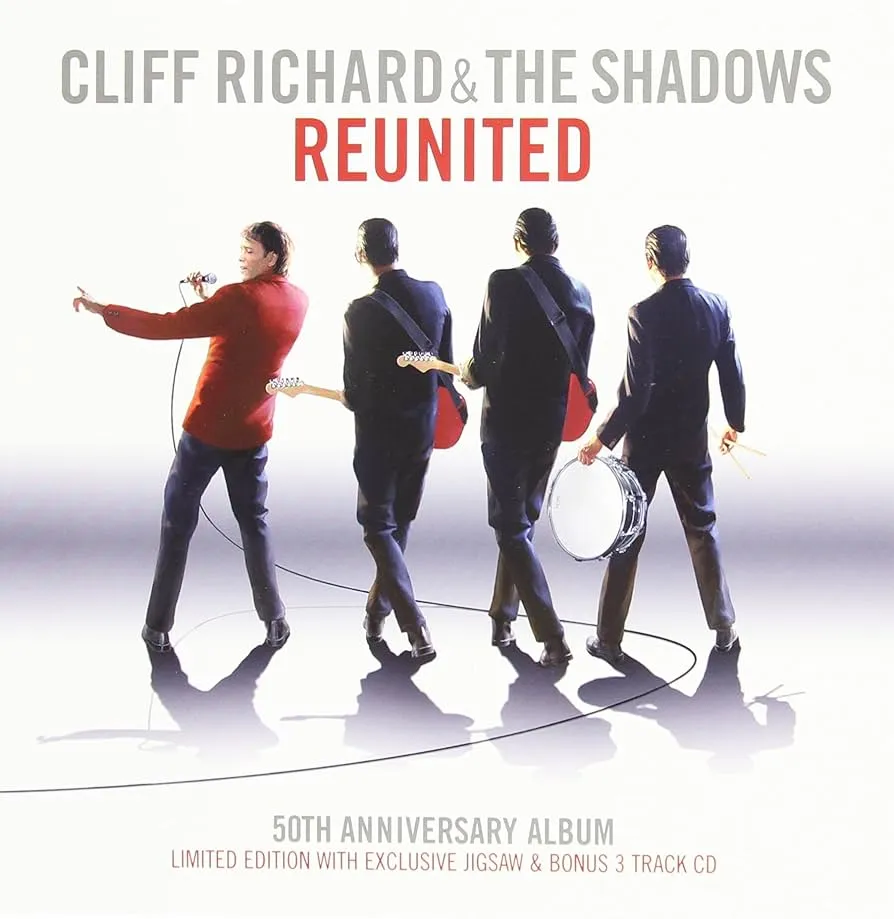 Reunited: The 50th Anniversary Album by Cliff Richard And The Shadows cover
