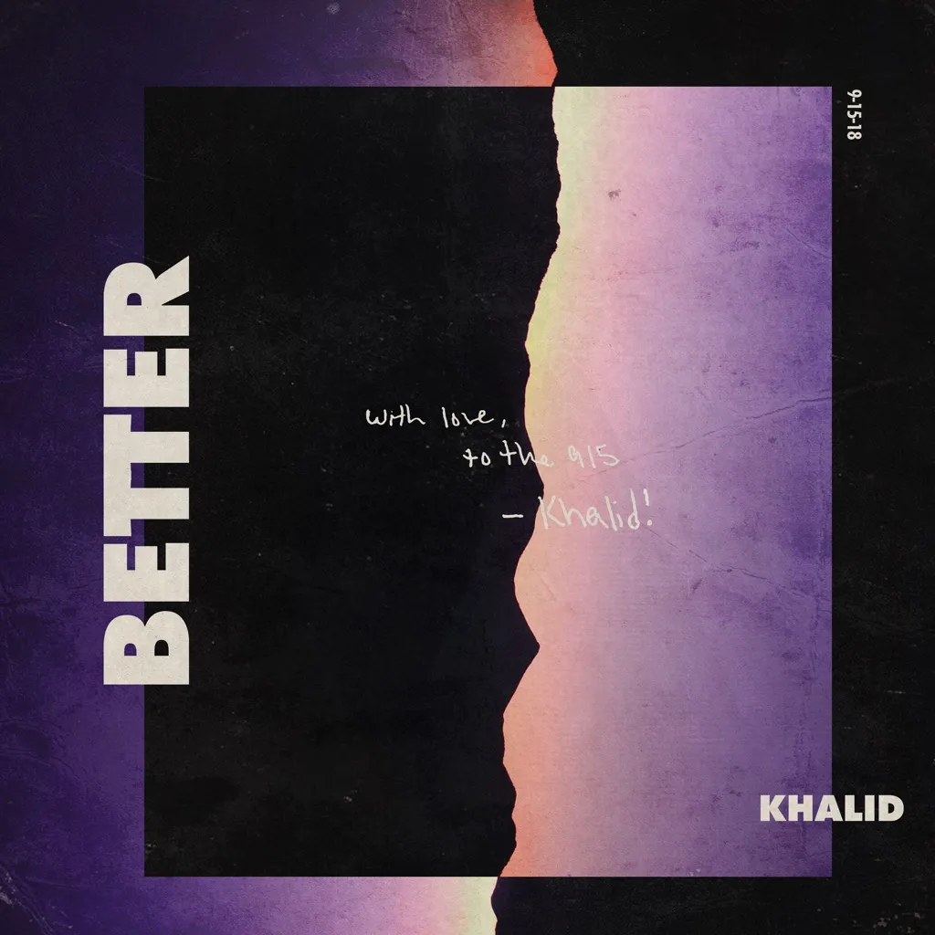 Better by Khalid cover