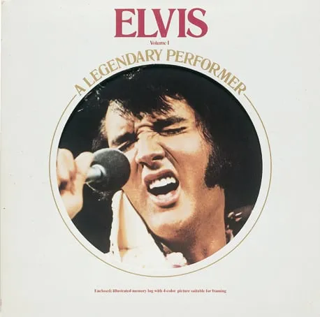 Legendary Performer Vol 1 by Elvis Presley cover