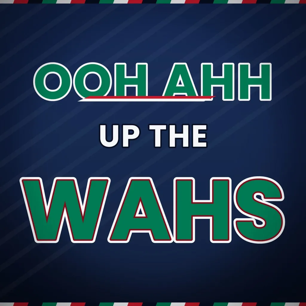 Ooh Ahh Up The Wahs by Peter Urlich cover