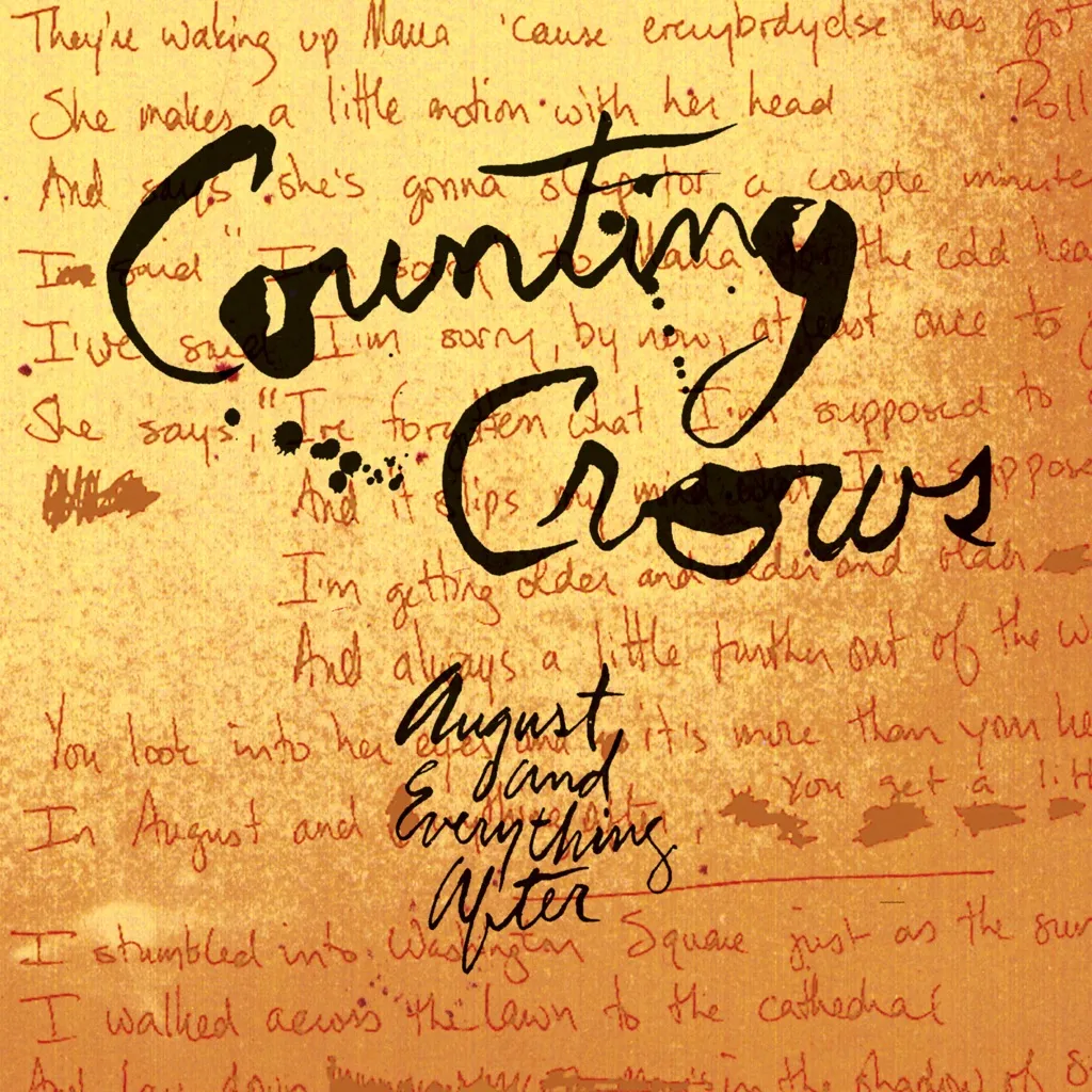 August and Everything After by Counting Crows cover