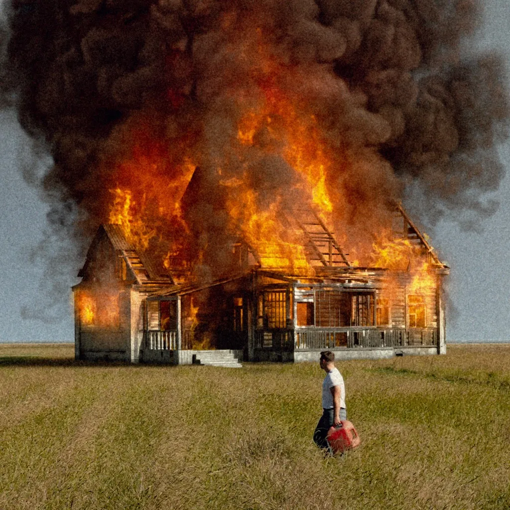 Fire On The Hillside by Kameron Marlowe cover