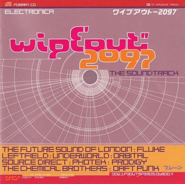 Wipeout 2097: The Soundtrack by Various cover