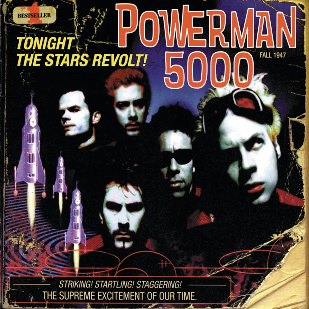 TONIGHT THE STARS REVOLT by Powerman 5000 cover