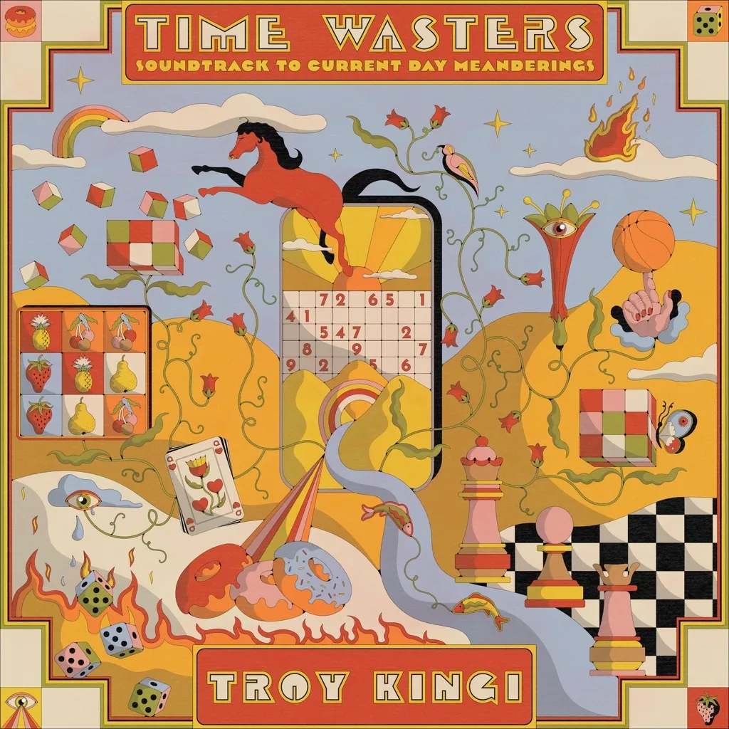 Time Wasters: Soundtrack To Current Day Meanderings by Troy Kingi cover