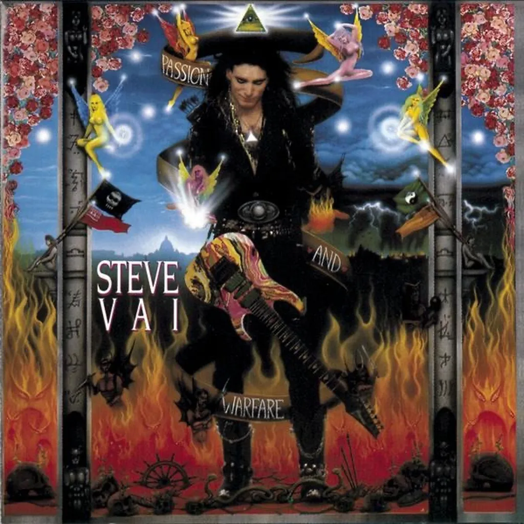 Passion And Warfare by Steve Vai cover