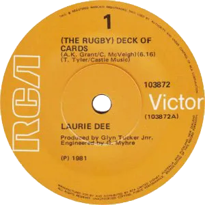 (The Rugby) Deck Of Cards by Laurie Dee cover