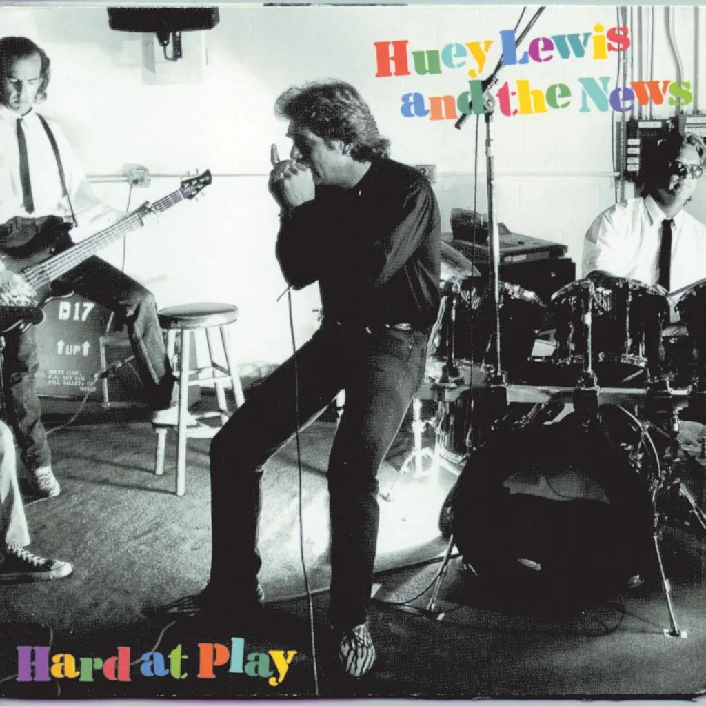 Hard At Play by Huey Lewis & The News cover