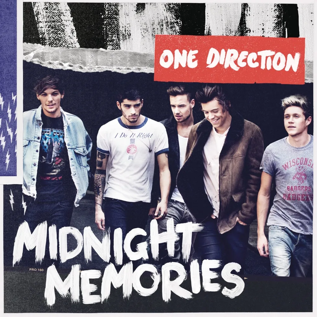 Midnight Memories by One Direction cover