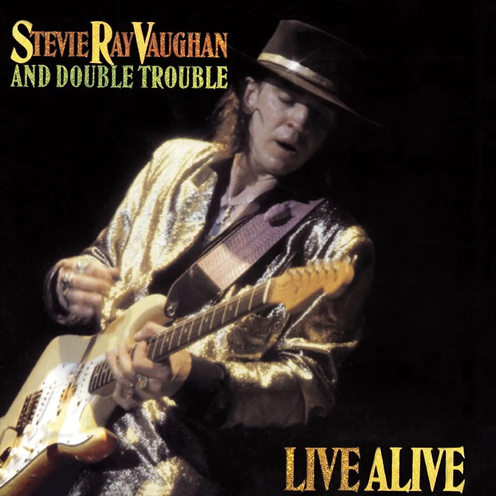 Live Alive by Stevie Ray Vaughan cover