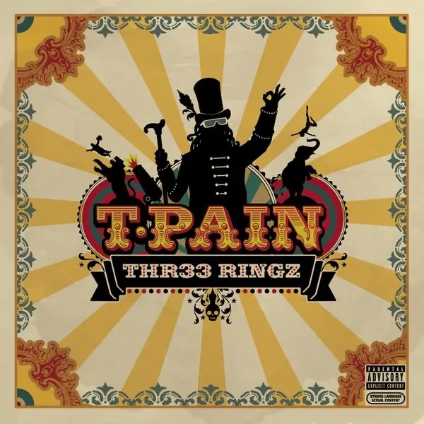 Thr33 Ringz by T-Pain cover