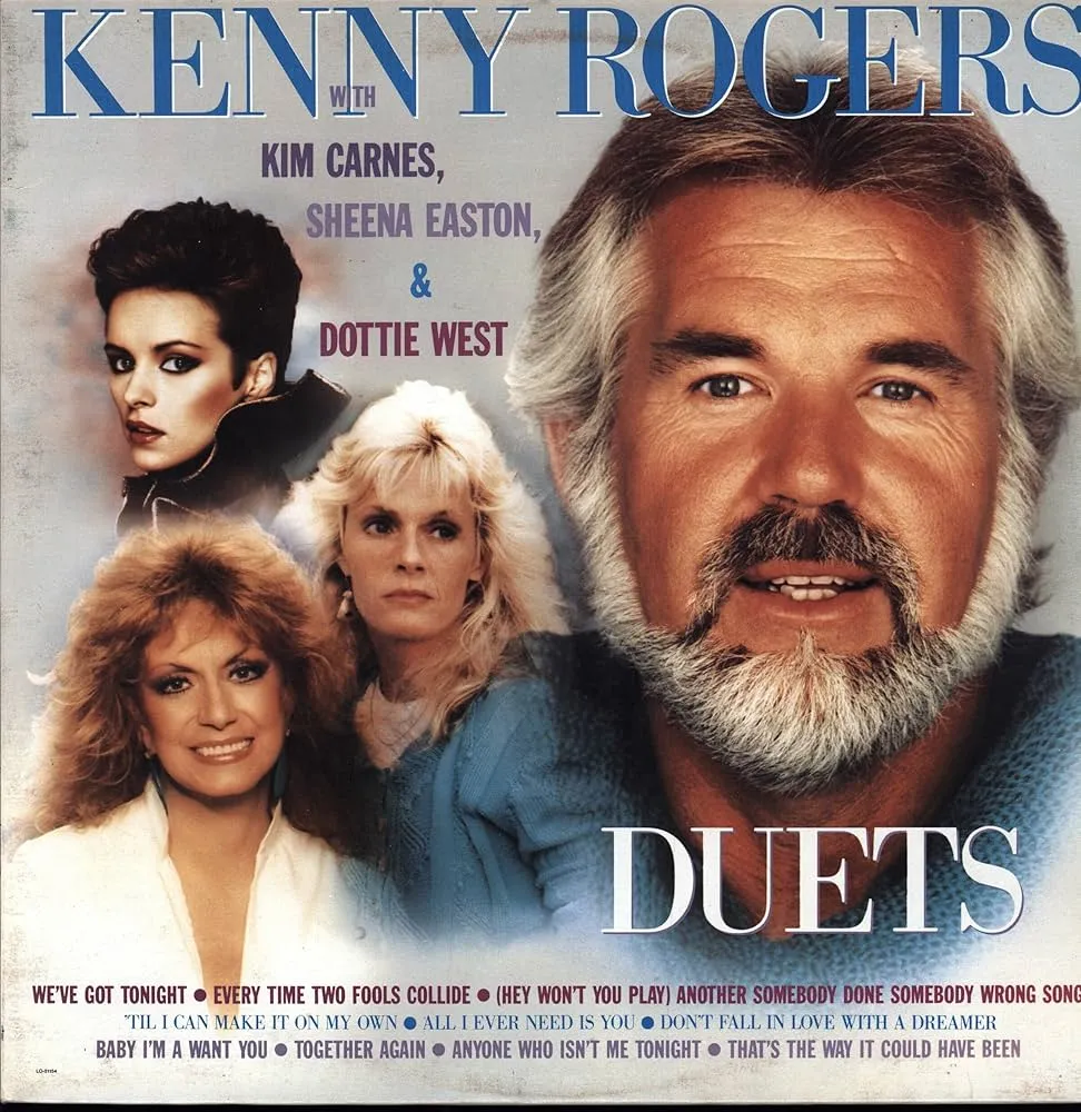 Duets: With Kim Carnes, Sheena Easton & Dottie West by Kenny Rogers cover