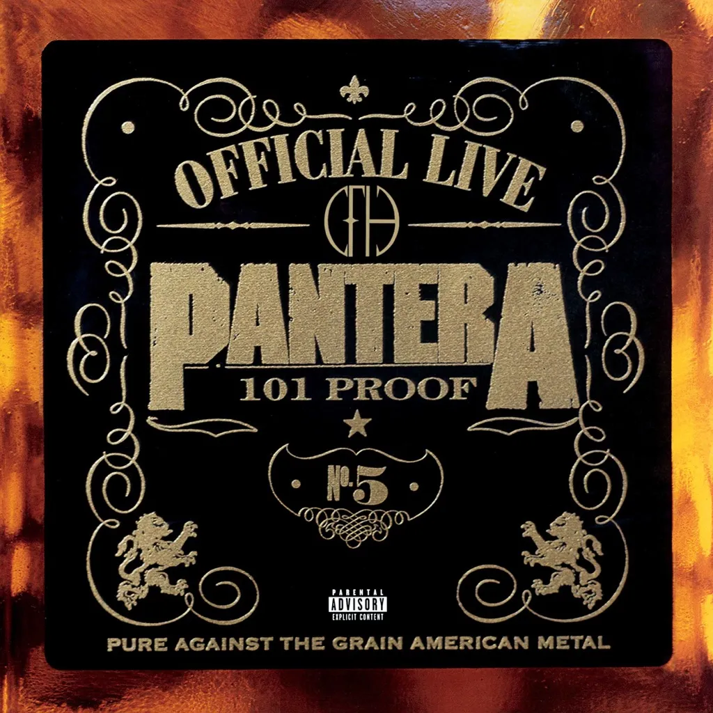 Official Live:  101 Proof by Pantera cover