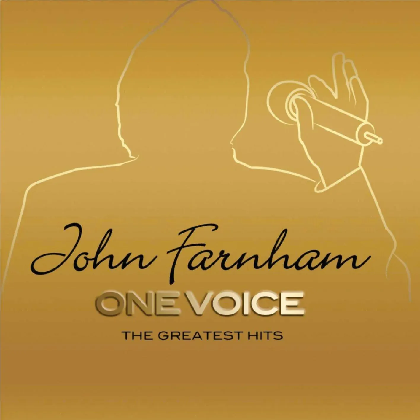 ONE VOICE:  GREATEST HITS by John Farnham cover