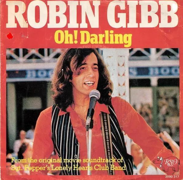 Oh Darling by Robin Gibb cover