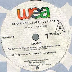 Starting Out All Over Again by Shane cover