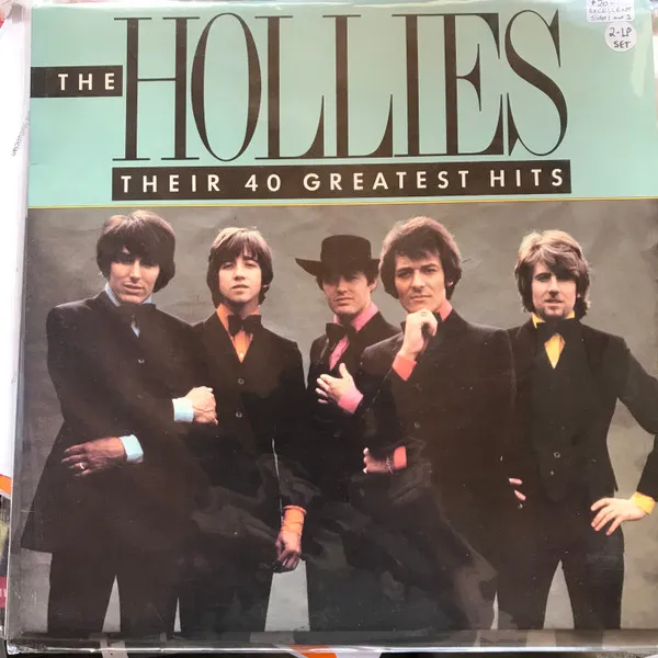 The Hollies - Their 40 Greatest Hits by The Hollies cover