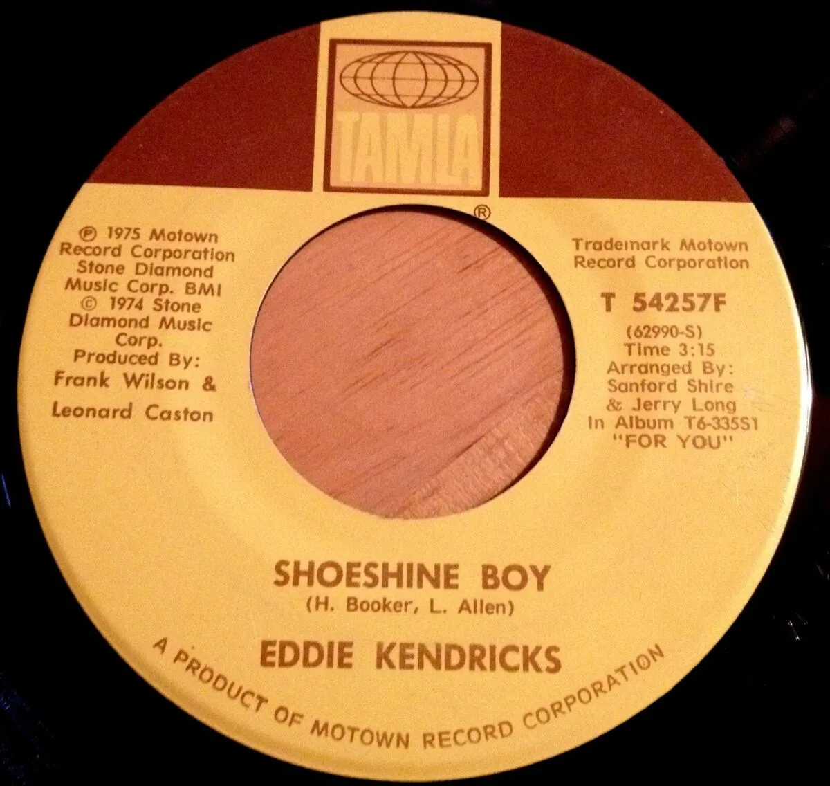 Shoeshine Boy by Eddie Kendricks cover