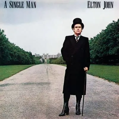 A Single Man by Elton John cover