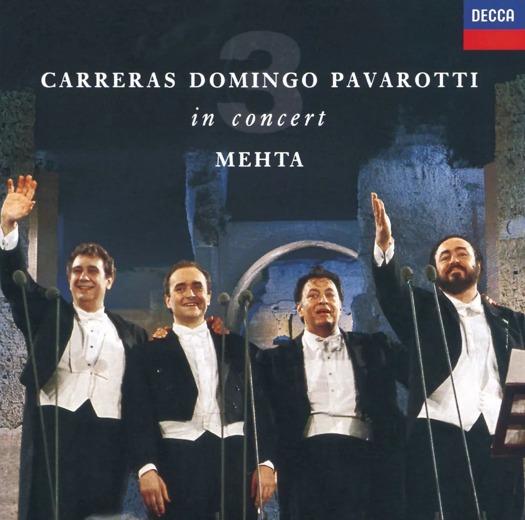 In Concert by Carreras/Domingo/Pavarotti cover