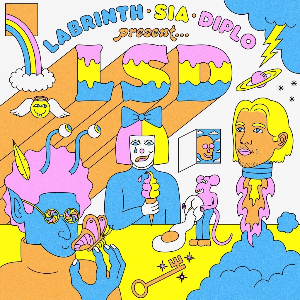 Thunderclouds by LSD feat. Labrinth, Sia And Diplo cover