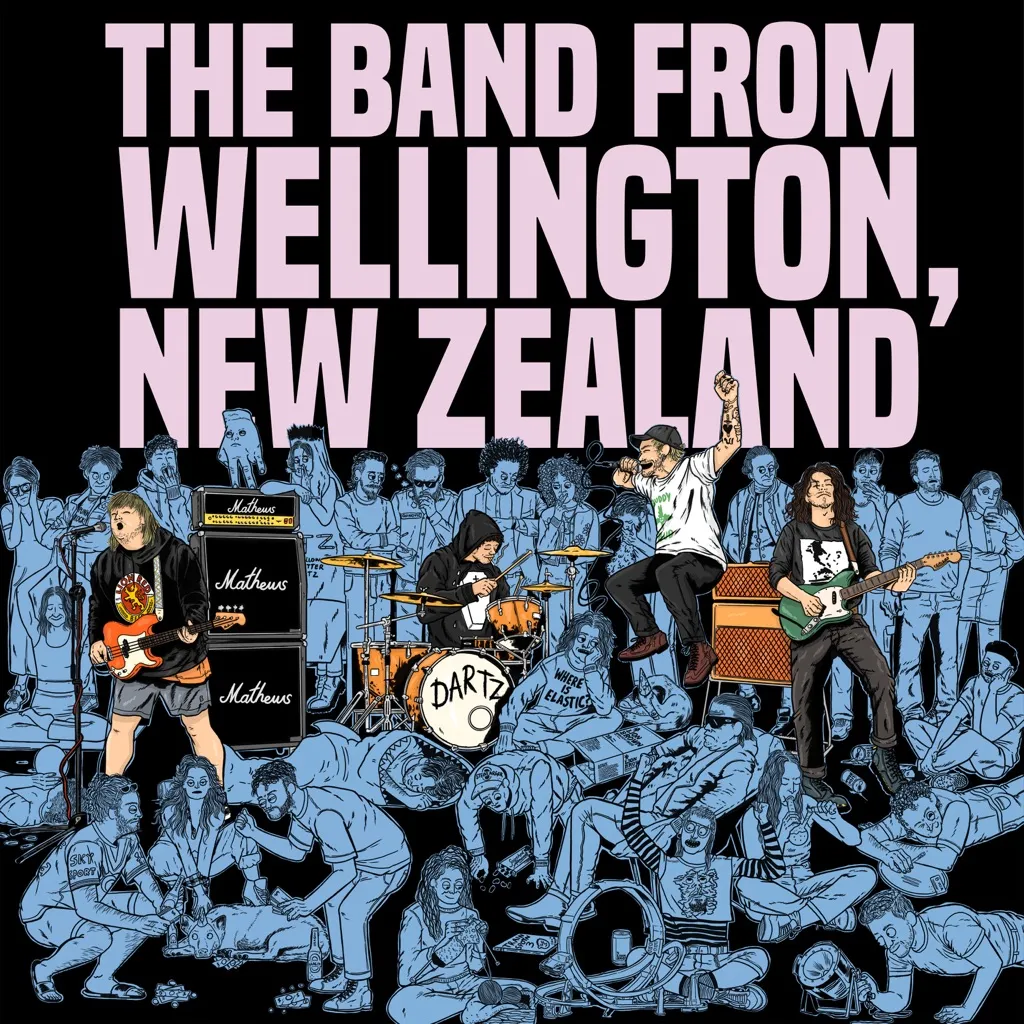 The Band From Wellington, New Zealand by DARTZ cover