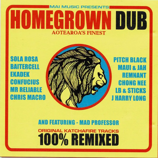 Homegrown Dub: 100% Remixed by Katchafire cover
