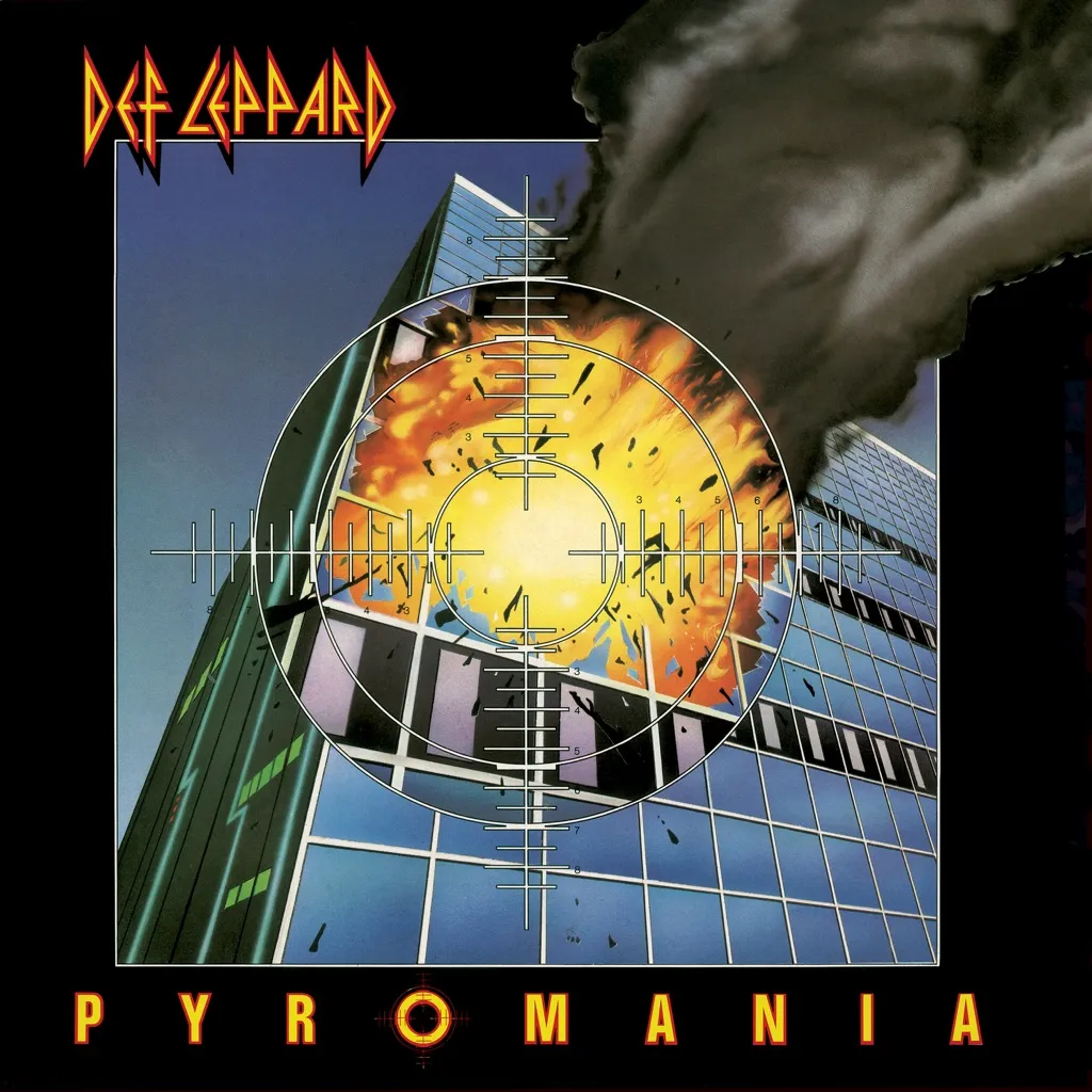 Pyromania by Def Leppard cover