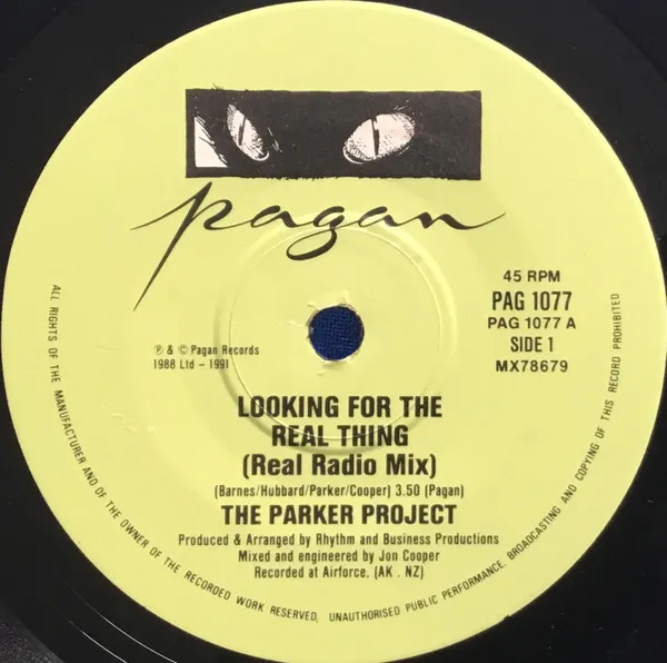 Looking For The Real Thing by The Parker Project cover