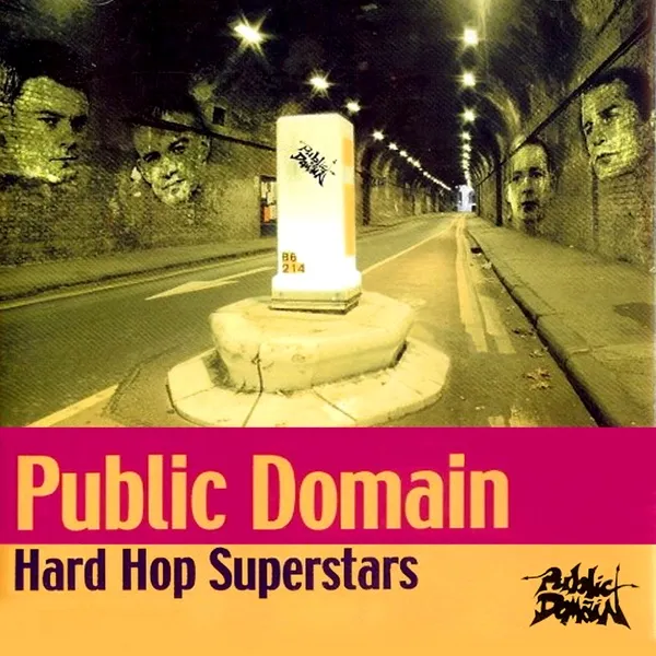 HARD HOP SUPERSTARS by Public Domain cover