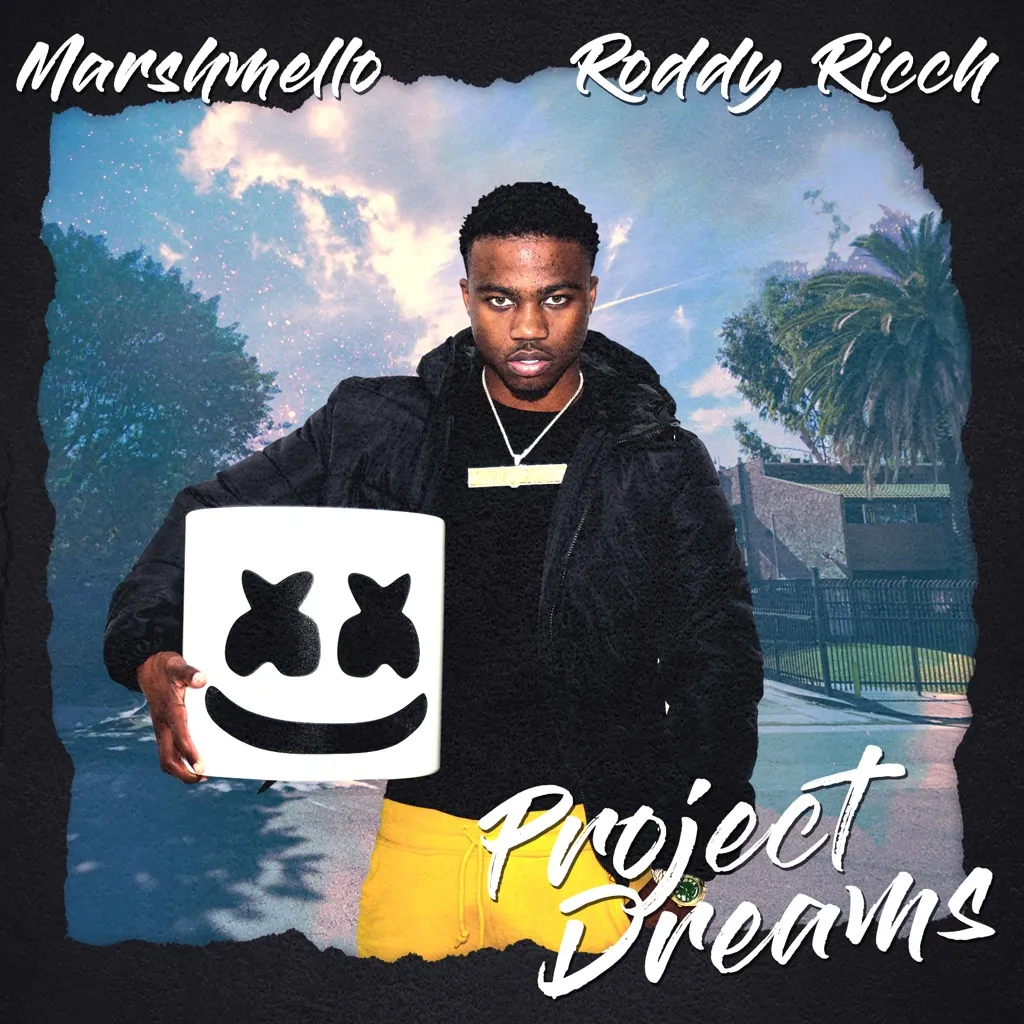 Project Dreams by Marshmello And Roddy Ricch cover