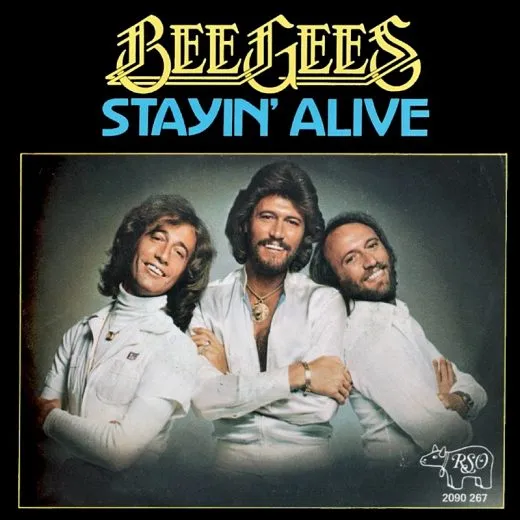 Stayin' Alive by Bee Gees cover