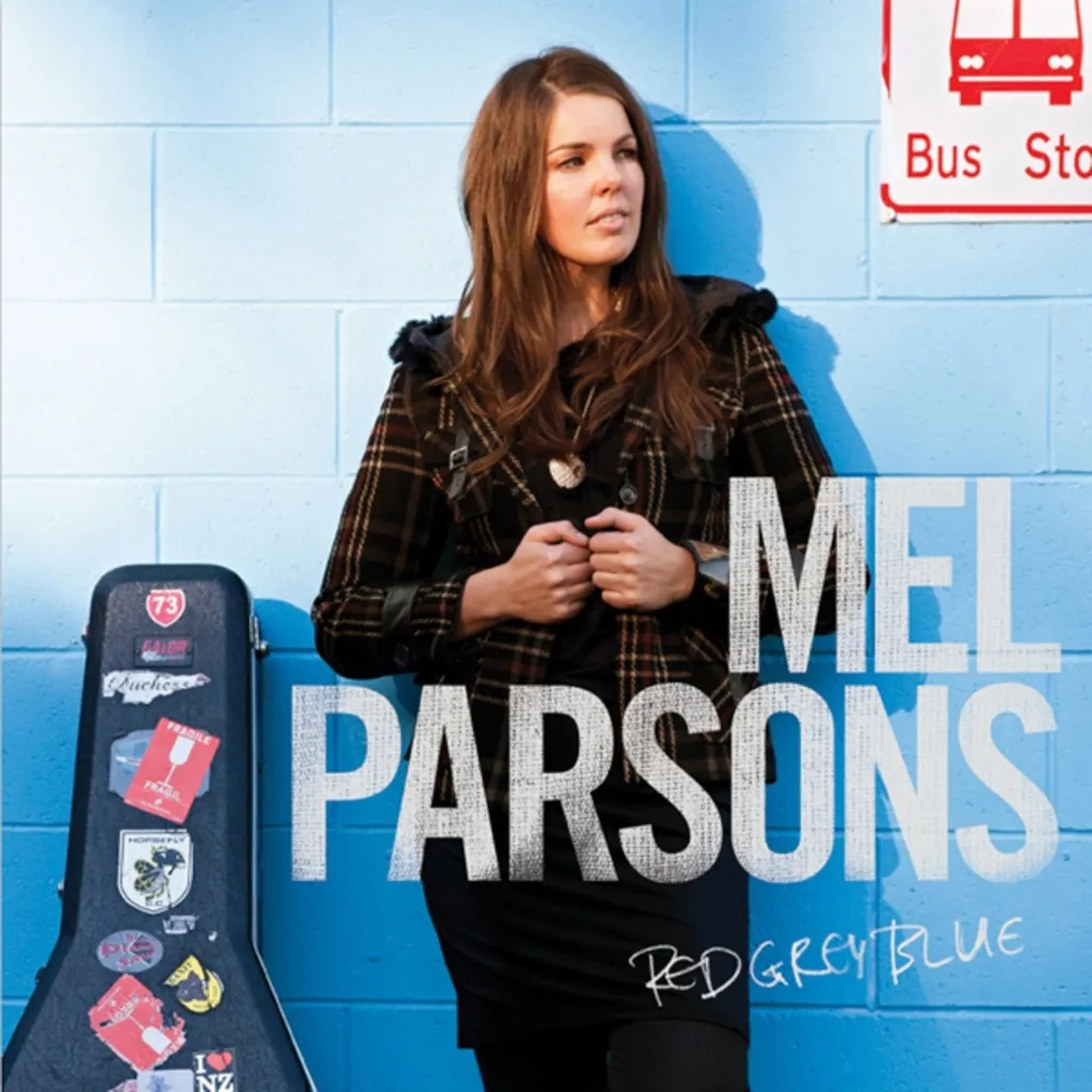 Red Grey Blue by Mel Parsons cover