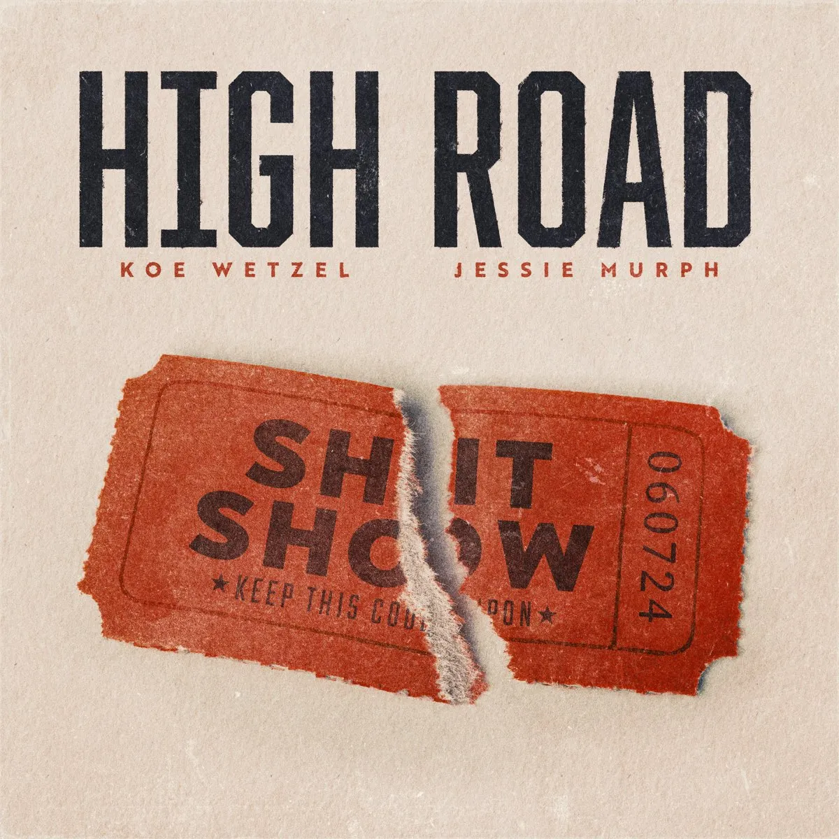 High Road by Koe Wetzel feat. Jessie Murph cover