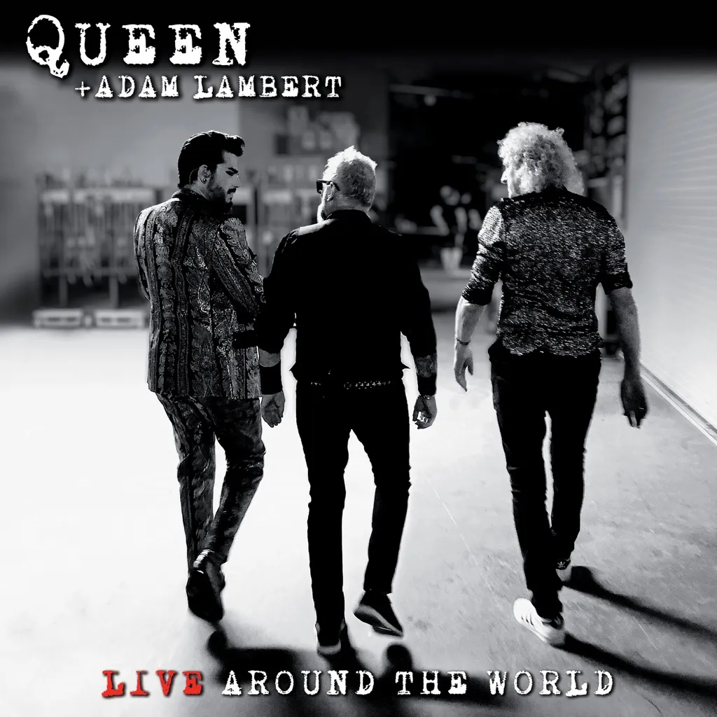 Live Around The World by Queen And Adam Lambert cover