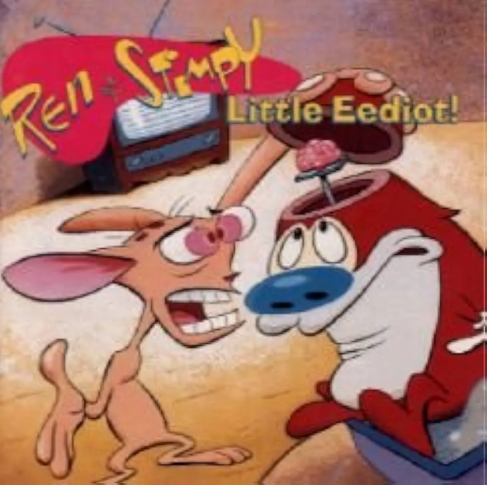 Little Eediot! by Ren & Stimpy cover
