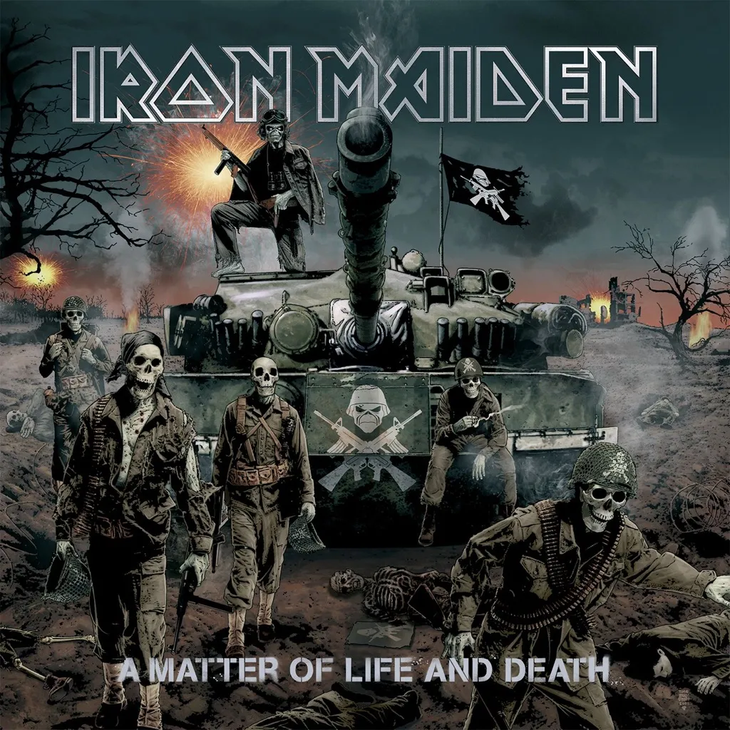 A Matter Of Life And Death by Iron Maiden cover