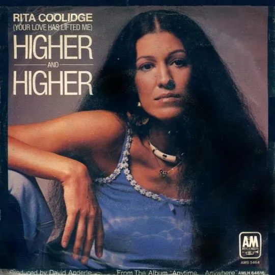 Higher And Higher by Rita Coolidge cover