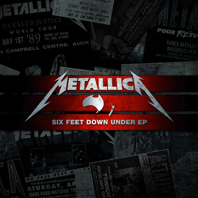 Six Feet Down Under EP by Metallica cover