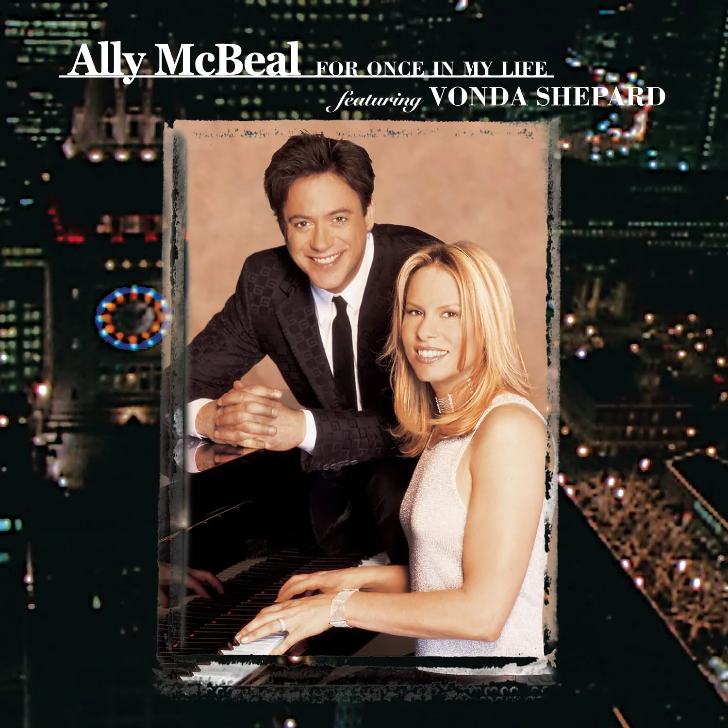 ALLY MCBEAL: FOR ONCE IN MY LIFE by Soundtrack cover