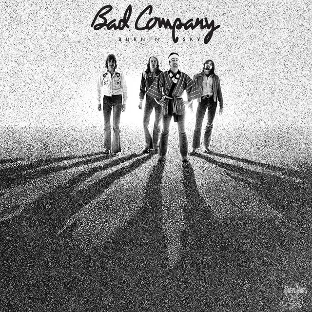 Burnin' Sky by Bad Company cover