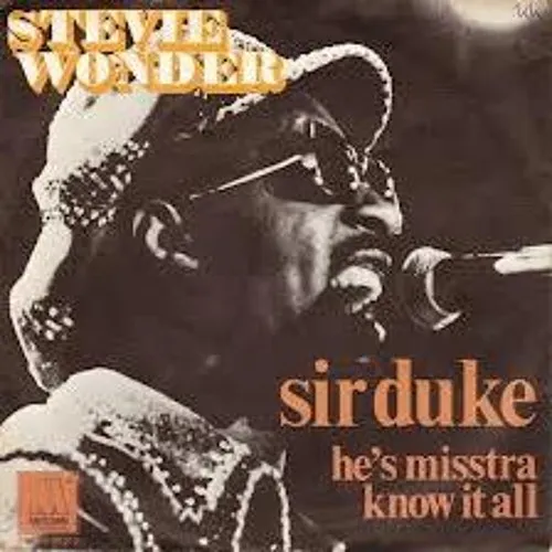 Sir Duke by Stevie Wonder cover