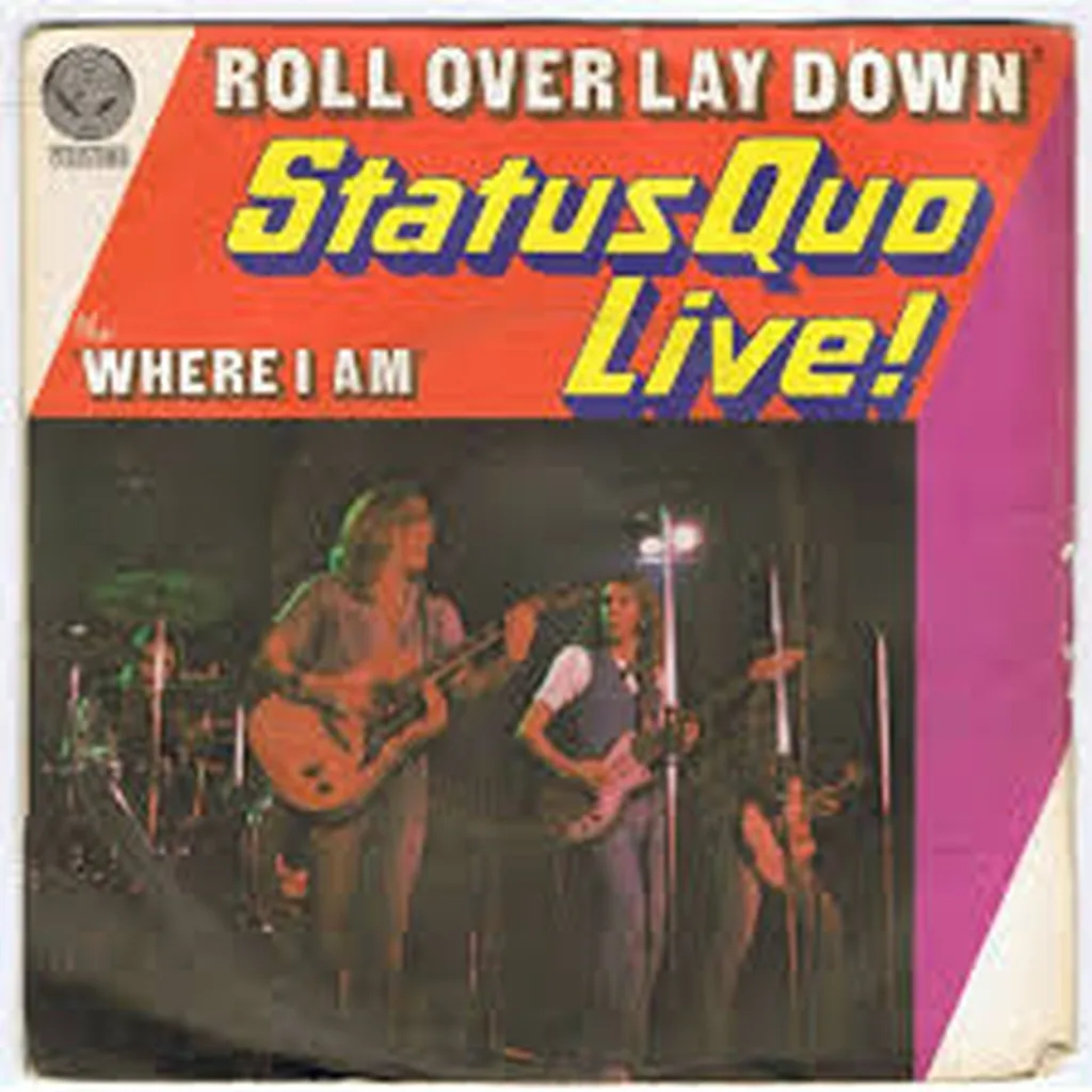 Roll Over Lay Down by Status Quo cover