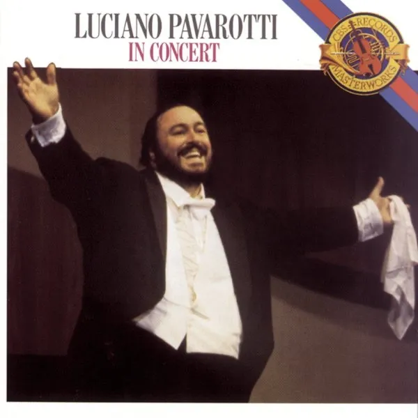 In Concert by Luciano Pavarotti cover